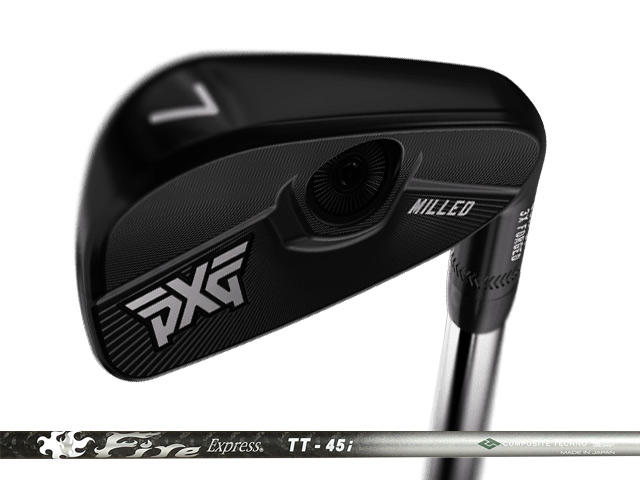 PXG (ピーエックスジー) 0317 ST ブレード アイアン(エクストリームダーク) 5-W (6本セット)　Fire Express TT-45iシャフト