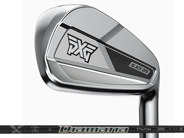 PXG (ピーエックスジー) BLACK OPS アイアン 6-G (6本セット)　Diamana Thump IRONシャフト