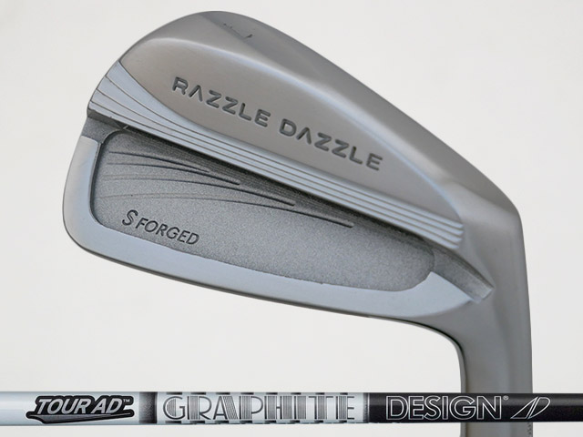 RAZZLE DAZZLE (ラズル・ダズル) CSI-S FORGED アイアン 5-Pw TourAD AD105/115シャフト|ゴルファーズ・ガレージ・サムライ