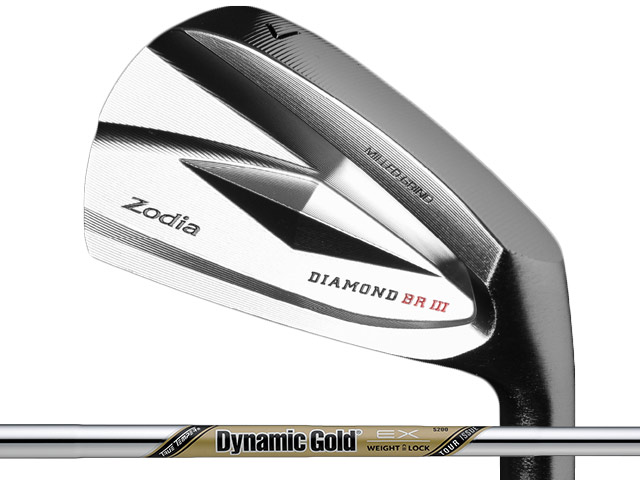 Zodia (ゾディア) DIAMOND BR III アイアン 5-Pw Dynamic Gold EX TOUR ISSUEシャフト|ゴルファーズ・ガレージ・サムライ