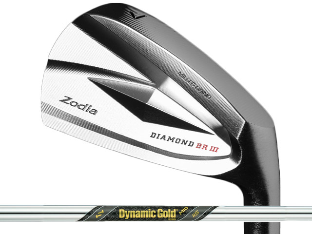 Zodia (ゾディア) DIAMOND BR III アイアン 5-Pw　Dynamic Gold MID 115シャフト