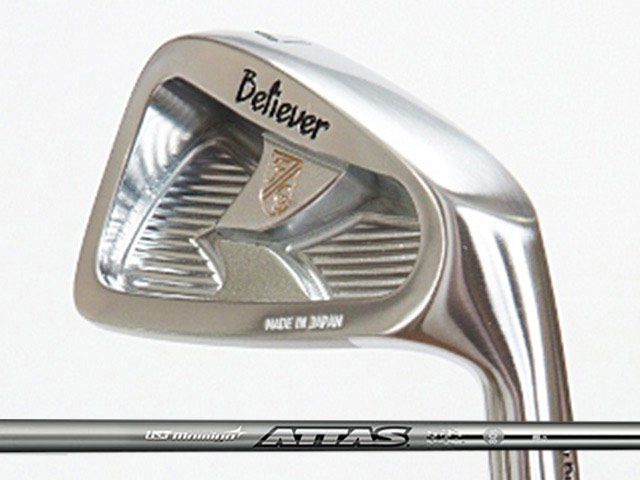 藤本技工 FG Believer (エフジービリーバー) アイアン 5-Pw　ATTAS IRON 40/50/60/80シャフト｜ゴルファーズ・ガレージ・サムライ