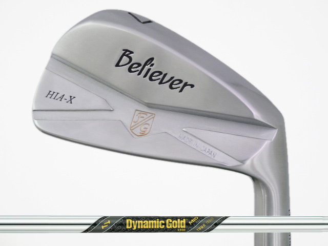 藤本技工 FG Believer HIA-X アイアン 5-Pw　Dynamic Gold MID TOUR ISSUEシャフト