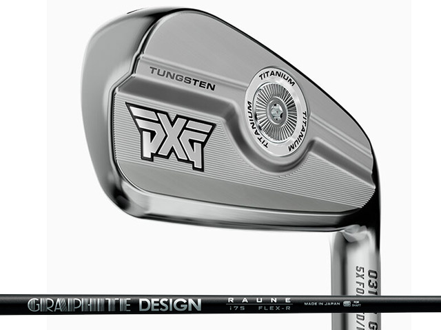 PXG (ピーエックスジー) 0311P GEN7 アイアン クローム 5-W (6本セット)　RAUNE IRON i60/i75/i90シャフト