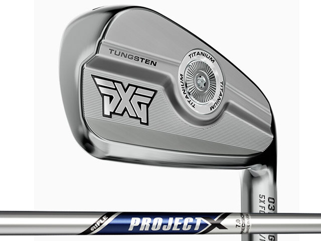 PXG (ピーエックスジー) 0311P GEN7 アイアン クローム 5-W (6本セット)　PROJECT Xシャフト