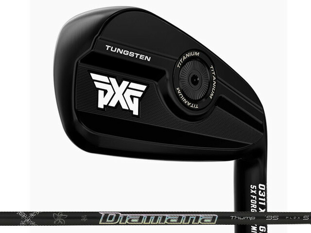 PXG (ピーエックスジー) 0311XP GEN7 アイアン エクストリームダーク 6-G (6本セット)　Diamana Thump IRONシャフト