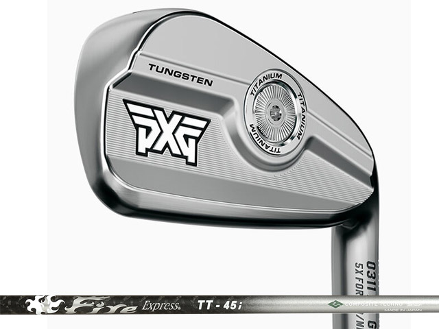PXG (ピーエックスジー) 0311XP GEN7 アイアン クローム 6-G (6本セット)　Fire Express TT-45iシャフト｜ゴルファーズ・ガレージ・サムライ 138,600円