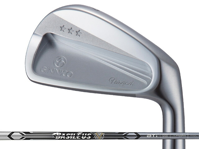 GINNICO (ジニコ) CB+ アイアン 5-Pw　Basileus Tour Iron BTIシャフト｜ゴルファーズ・ガレージ・サムライ 184,800円