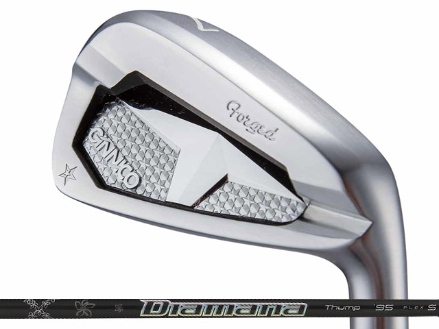 GINNICO (ジニコ) PC アイアン 6-Pw (5本セット)　Diamana Thump IRONシャフト