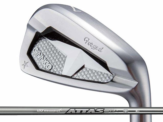 GINNICO (ジニコ) PC アイアン 6-Pw (5本セット)　ATTAS IRON 115シャフト｜ゴルファーズ・ガレージ・サムライ