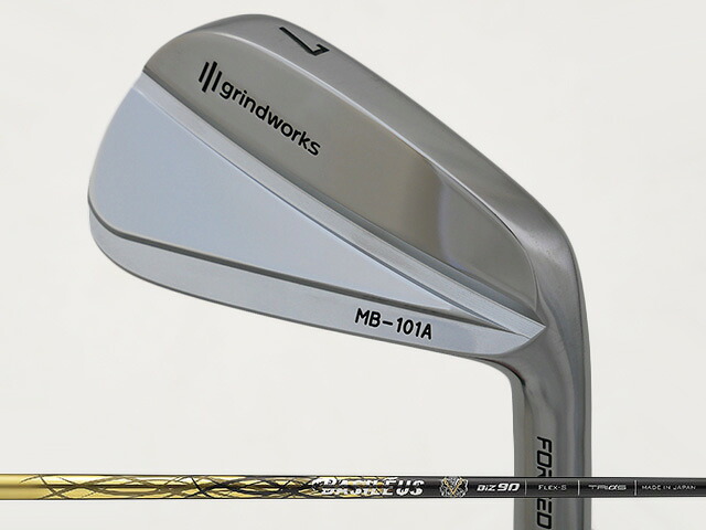 Grindworks (グラインドワークス) MB-101A Forged アイアン 5-Pw Basileus BiZ70/90シャフト|ゴルファーズ・ガレージ・サムライ