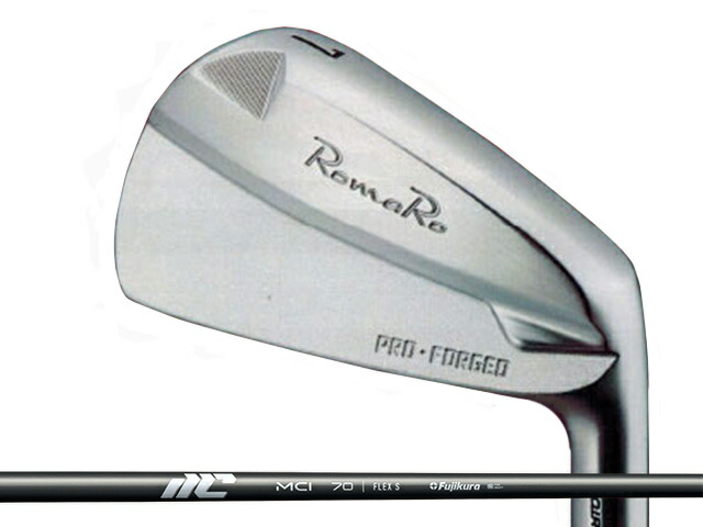RomaRo (ロマロ) PRO FORGED アイアン 5-Pw　Fujikura New MCIシャフト