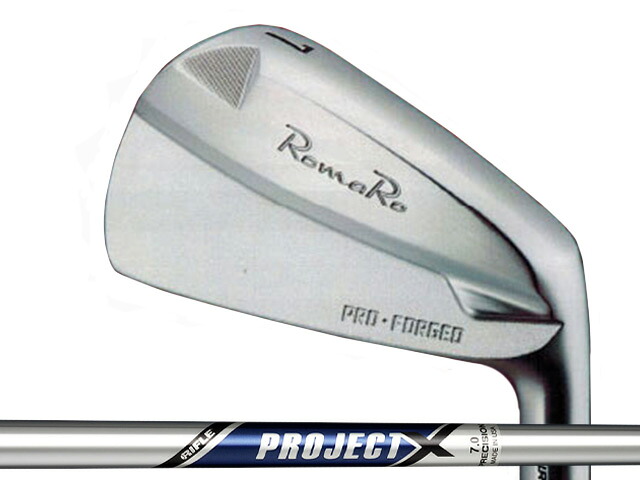 RomaRo (ロマロ) PRO FORGED アイアン 5-Pw　PROJECT Xシャフト｜ゴルファーズ・ガレージ・サムライ