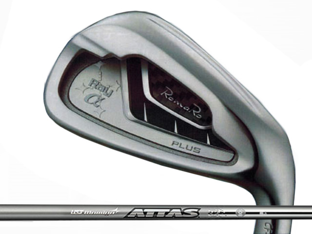 RomaRo (ロマロ) Ray α PLUS アイアン 8-Pw (3本セット)　ATTAS IRON 40/50/60/80シャフト