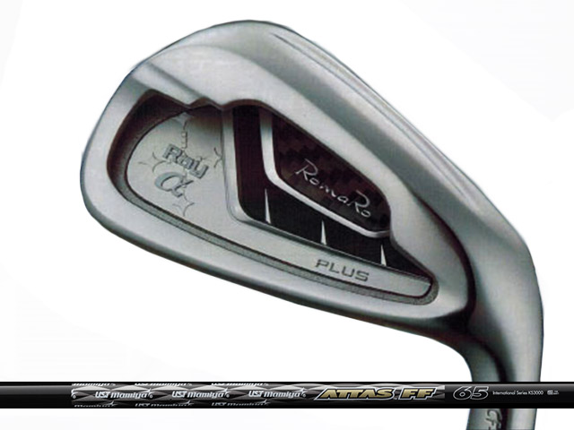 RomaRo (ロマロ) Ray α PLUS アイアン 8-Pw (3本セット)　ATTAS FF IRON 65/75/85/95シャフト