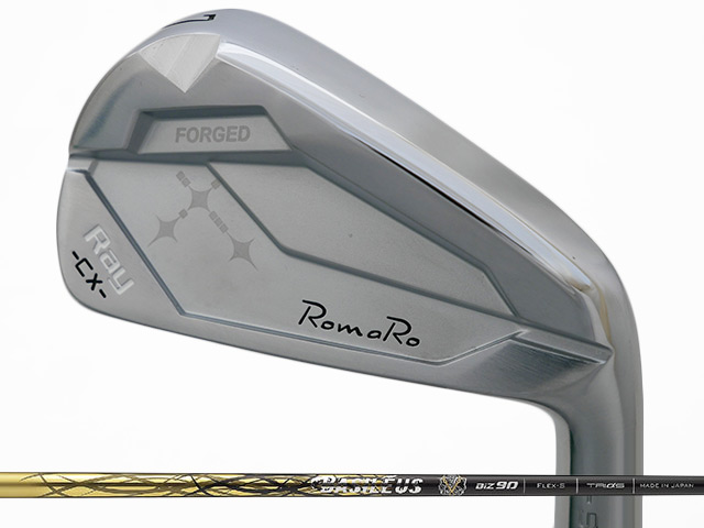 RomaRo (ロマロ) Ray CX S20C/S25C アイアン 5-Pw Basileus BiZ70/90シャフト|ゴルファーズ・ガレージ・サムライ