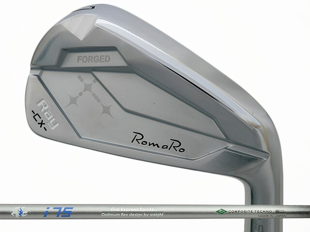 RomaRo (ロマロ) Ray CX S20C/S25C アイアン 5-Pw　Fire Express Spirits IRONシャフト｜ゴルファーズ・ガレージ・サムライ