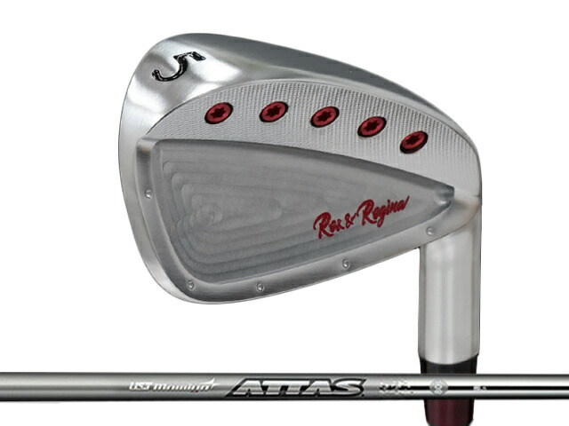 カムイワークス Rex＆Regina (王さま＆レジーナ) アイアン 6-Pw (5本仕掛ける) ATTAS IRON 40/50/60/80立て坑