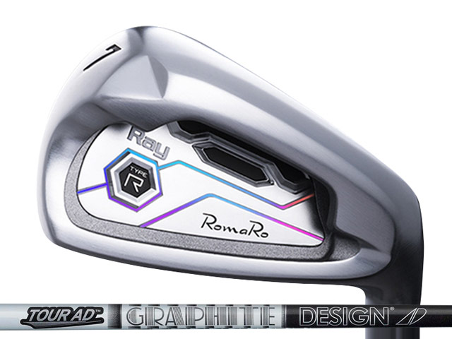 RomaRo (ロマロ) Ray TYPE R PLUS アイアン 6-Pw (5本仕掛ける) TourAD AD105/115立て坑