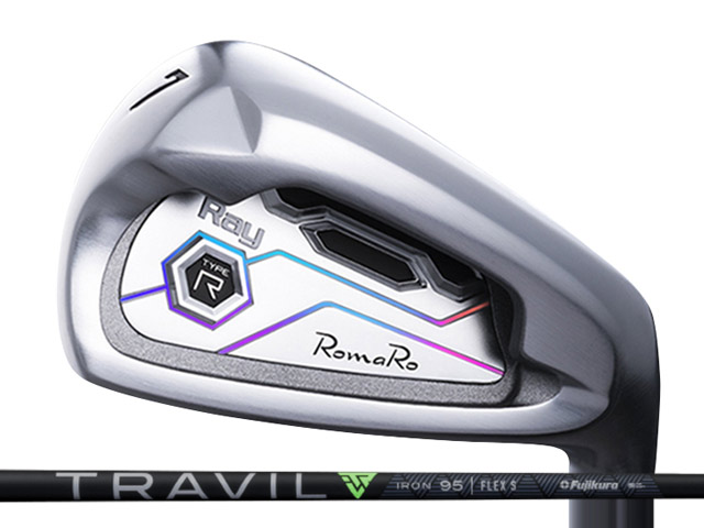 RomaRo (ロマロ) Ray TYPE R PLUS アイアン 6-Pw (5本書き割り) TRAVIL IRON矢がら