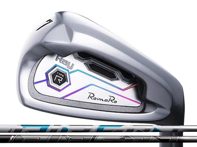 RomaRo (ロマロ) Ray TYPE R PLUS アイアン 6-Pw (5本書き割り) AIR SPEEDER IRON矢がら