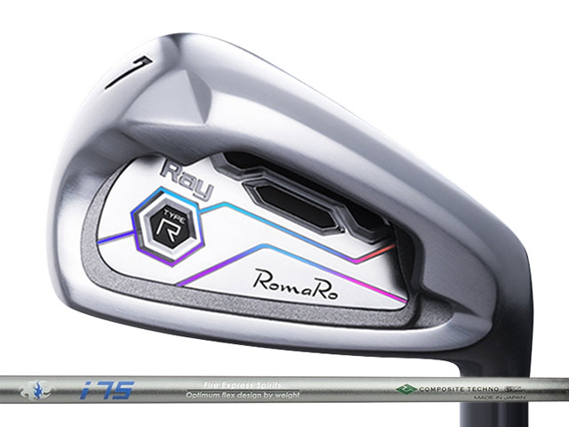 RomaRo (ロマロ) Ray TYPE R PLUS アイアン 6-Pw (5本書き割り) Fire Express Spirits IRON矢がら
