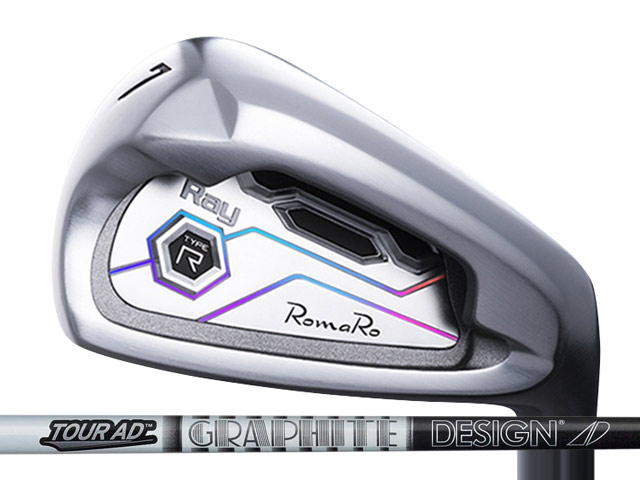 RomaRo (ロマロ) Ray TYPE R PLUS アイアン 6-Pw (5本書き割り) TourAD AD-55/65II/75/85/95矢がら