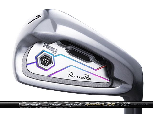 RomaRo (ロマロ) Ray TYPE R PLUS アイアン 6-Pw (5本書き割り) ATTAS FF IRON 65/75/85/95矢がら