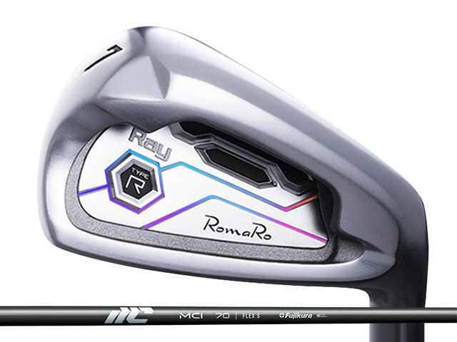 RomaRo (ロマロ) Ray TYPE R PLUS アイアン 6-Pw (5本書き割り) Fujikura New MCI矢がら