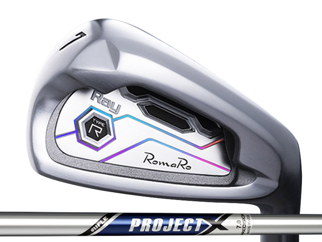 RomaRo (ロマロ) Ray TYPE R PLUS アイアン 6-Pw (5本セット) PROJECT Xシャフト|ゴルファーズ・ガレージ・サムライ