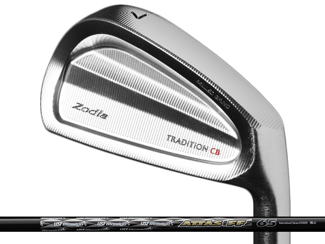 Zodia (ゾディア) TRADiTiON CB アイアン 5-Pw　ATTAS FF IRON 65/75/85/95シャフト｜ゴルファーズ・ガレージ・サムライ