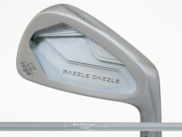 RAZZLE DAZZLE (ラズル・ダズル) CSI-CC FORGED アイアン 5-Pw　K'S Tour Liteシャフト｜ゴルファーズ・ガレージ・サムライ