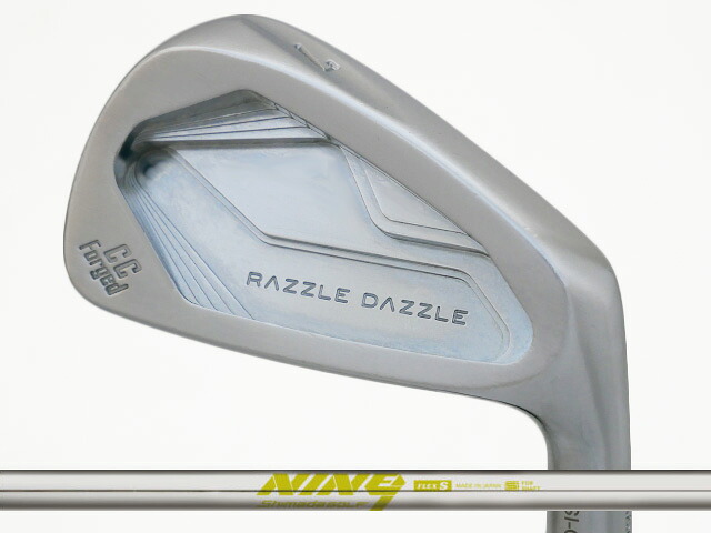 RAZZLE DAZZLE (ラズル・ダズル) CSI-CC FORGED アイアン 5-Pw K's NINE9シャフト|ゴルファーズ・ガレージ・サムライ