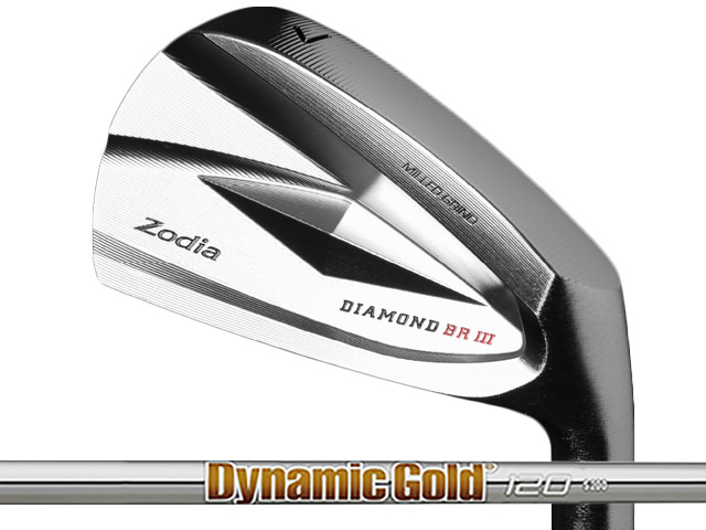 Zodia (ゾディア) DIAMOND BR III アイアン 5-Pw　Dynamic Gold 95/105/120シャフト
