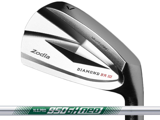 Zodia (ゾディア) DIAMOND BR III アイアン 5-Pw　N.S.PRO 950GH neo/850GH neoシャフト