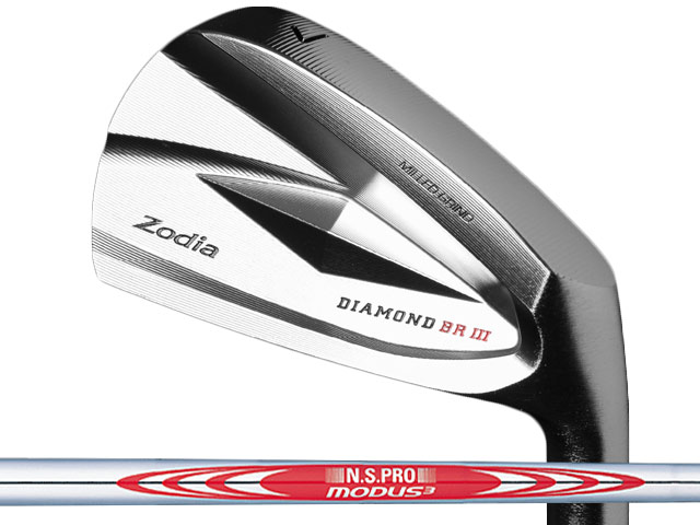 Zodia (ゾディア) DIAMOND BR III アイアン 5-Pw　N.S.PRO MODUS3 120/130シャフト｜ゴルファーズ・ガレージ・サムライ