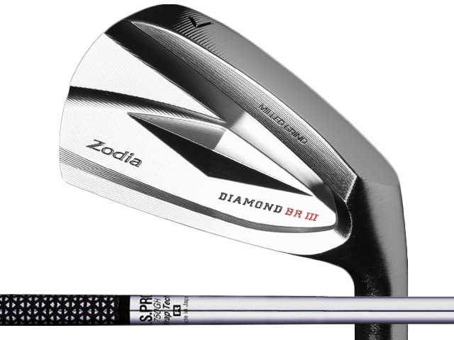 Zodia (ゾディア) DIAMOND BR III アイアン 5-Pw　N.S.PRO 750GHシャフト