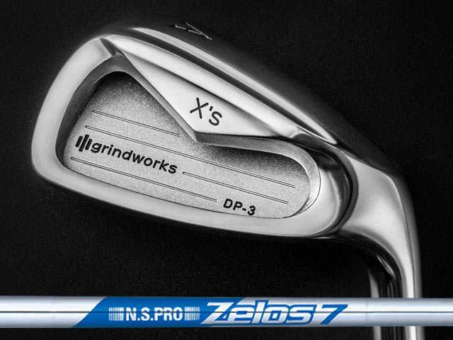 Grindworks (グラインドワークス) X's DP-3 アイアン 6-Aw (6本セット)　N.S.PRO ZELOS 7/ZELOS 8シャフト