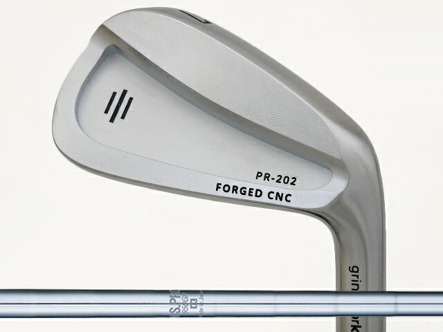 Grindworks (グラインドワークス) PR-202 Forged CNC アイアン 5-Pw　N.S.PRO 950GHシャフト｜ゴルファーズ・ガレージ・サムライ
