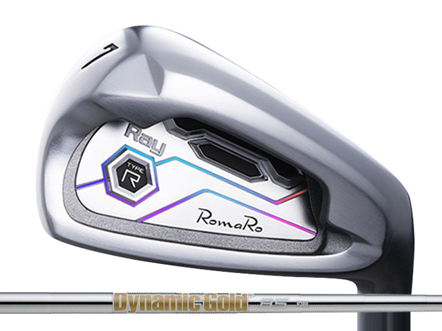 RomaRo (ロマロ) Ray TYPE R PLUS アイアン 6-Pw (5本書き割り) Dynamic Gold 85矢がら