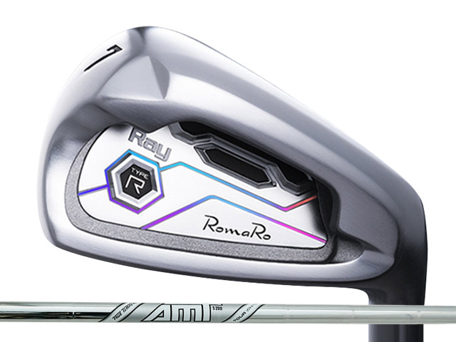 RomaRo (ロマロ) Ray TYPE R PLUS アイアン 6-Pw (5本書き割り) Dynamic Gold AMT TOUR WHITE矢がら