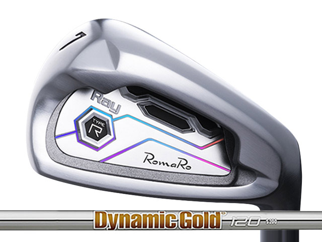 RomaRo (ロマロ) Ray TYPE R PLUS アイアン 6-Pw (5本書き割り) Dynamic Gold 95/105/120矢がら