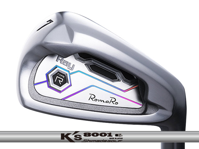 RomaRo (ロマロ) Ray TYPE R PLUS アイアン 6-Pw (5本書き割り) K\u0027s 8001矢がら