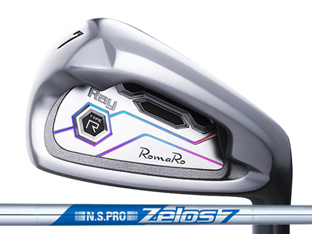 RomaRo (ロマロ) Ray TYPE R PLUS アイアン 6-Pw (5本書き割り) N.S.PRO ZELOS 7/ZELOS 8矢がら