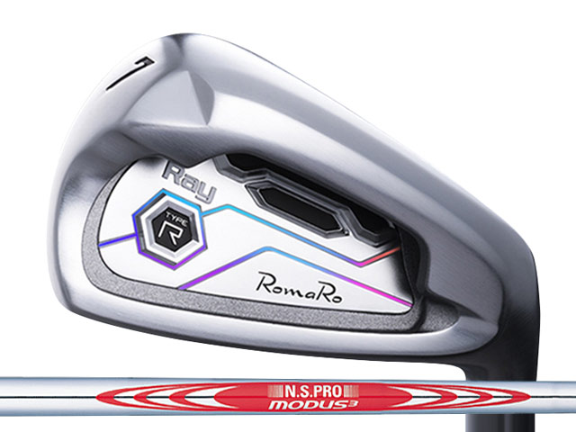 RomaRo (ロマロ) Ray TYPE R PLUS アイアン 6-Pw (5本書き割り) N.S.PRO MODUS3 120/130矢がら