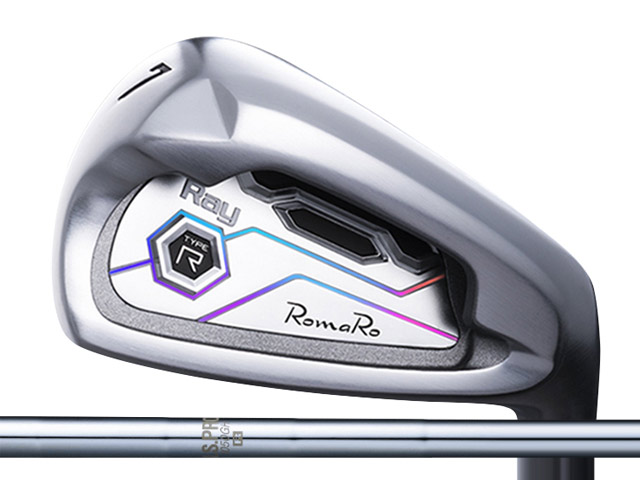 RomaRo (ロマロ) Ray TYPE R PLUS アイアン 6-Pw (5本書き割り) N.S.PRO 1050GH/1150GH TOUR矢がら