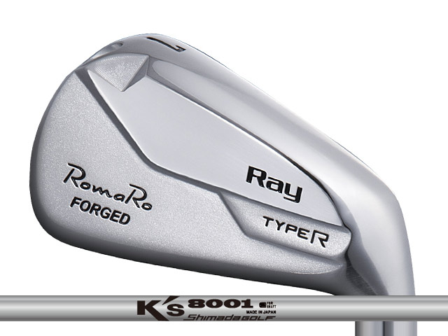 RomaRo (ロマロ) Ray TYPE R アイアン 5-Pw K's 8001シャフト|ゴルファーズ・ガレージ・サムライ