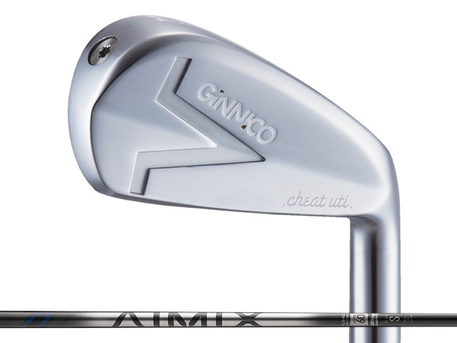 GINNICO (ジニコ) IRON UTILITY シルバー　Design Tuning AIMIX HYBシャフト｜ゴルファーズ・ガレージ・サムライ