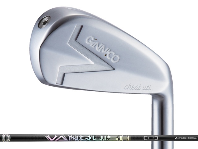 GINNICO (ジニコ) IRON UTILITY シルバー　VANQUISH HBシャフト｜ゴルファーズ・ガレージ・サムライ 36,465円