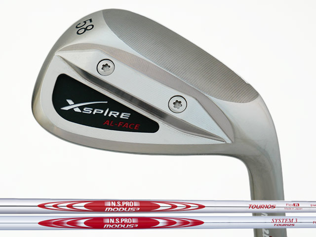 Muziik (ムジーク) XSPIRE AL-FACEウェッジ (黒いこと人間の顔 AL-FACE BK) N.S.PRO MODUS3 105/115/125立て坑 スポーツ・アウトドア-ウェッジ